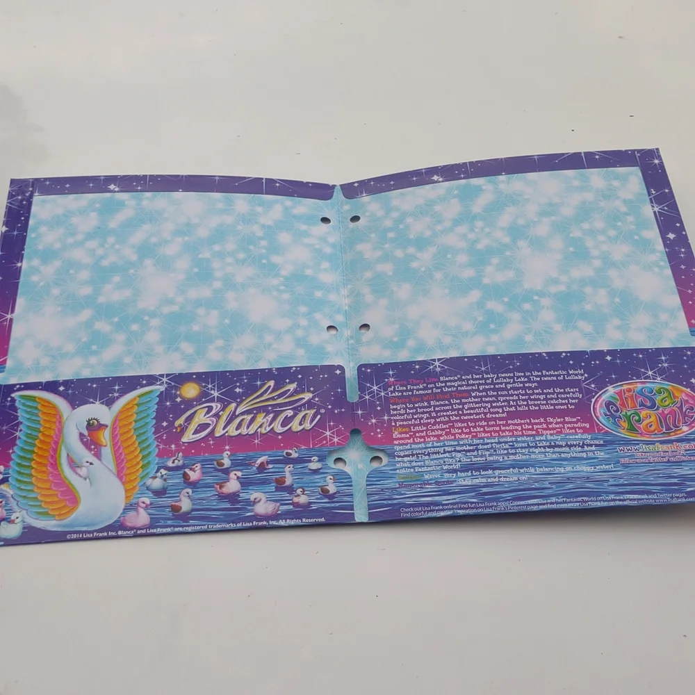 NEW Lisa Frank Folders Lot Of 2